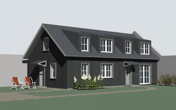 Arhitektūra - Astrīda Kroģere, būvkonstrukcijas - Atis &Scaron;teinbergs 